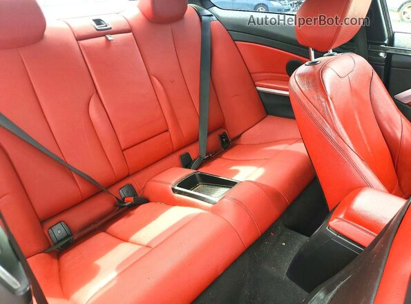 WBA3N9C52GK249650 2016 BMW 4 SERIES Black Rear interior view