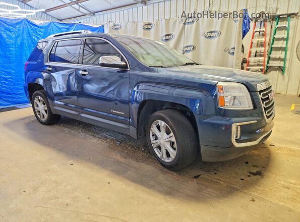 2GKALPEK5H6199312 2017 GMC TERRAIN Blue Widok z przodu
