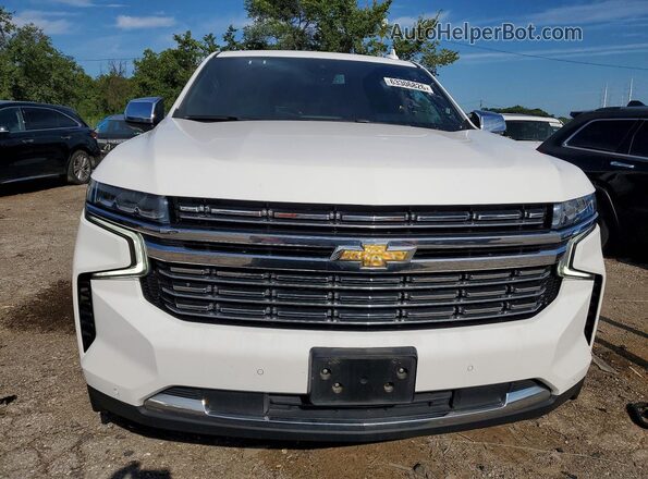 1GNSCFKD1PR370437 2023 CHEVROLET SUBURBAN White Вид ззаду