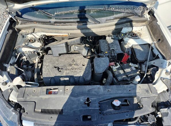 JA4AZ3A37KZ036300 2019 MITSUBISHI OUTLANDER White VIN კოდის სტიკერის ხედი