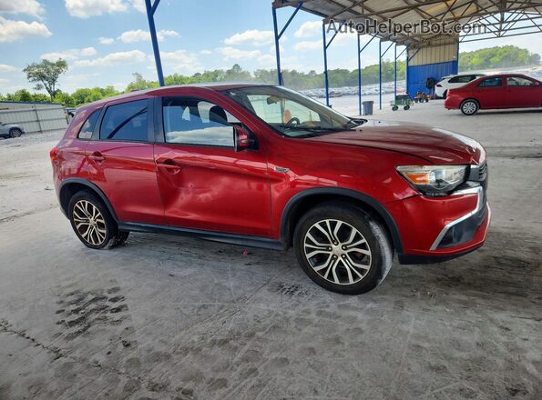 JA4AP3AU7HZ012053 2017 MITSUBISHI OUTLANDER Red Դիմացի տեսք