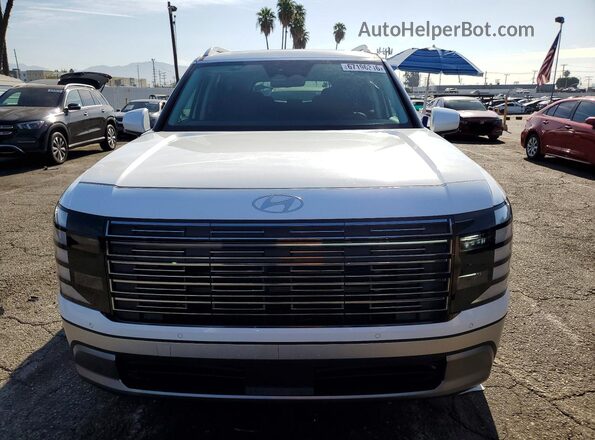 KM8RMES23TU043487 2026 HYUNDAI PALISADE White Widok z tyłu