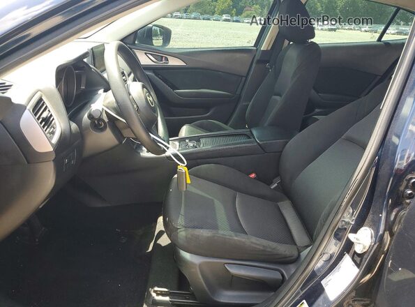 3MZBN1K79HM145618 2017 MAZDA 3 Black Widok deski rozdzielczej