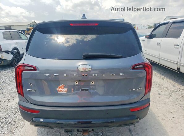 5XYP2DHC2LG009439 2020 KIA TELLURIDE Gray Widok wnętrza z przodu