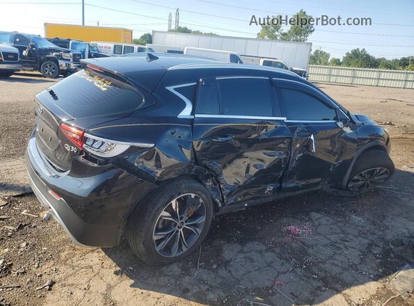 SJKCH5CR5JA005958 2018 INFINITI QX30 Black წინა მარჯვენა