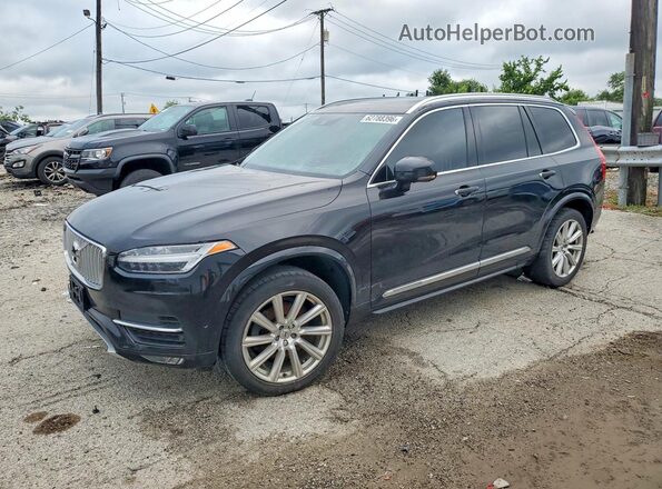 YV4A22PL8G1059776 2016 VOLVO XC90 Black Հետևի ձախ