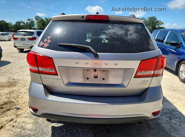 3C4PDCBG6HT532379 2017 DODGE JOURNEY Silver Вид салону спереду