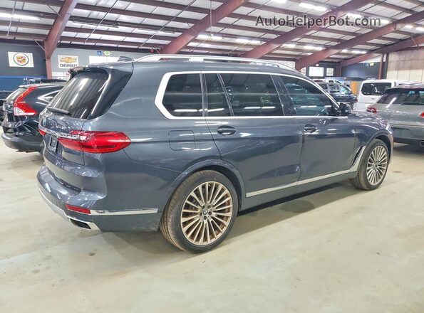 5UXCX4C58KLB39979 2019 BMW X7 Charcoal Delantero derecho