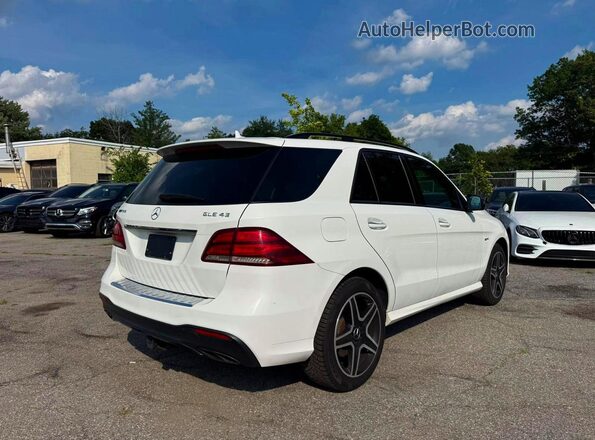 4JGDA6EB9JB005050 2018 MERCEDES-BENZ GLE White Вид спереду