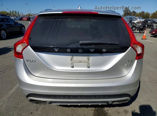 YV4612HK5G1017449 2016 VOLVO V60 Silver Սալոնի դիմացի տեսք