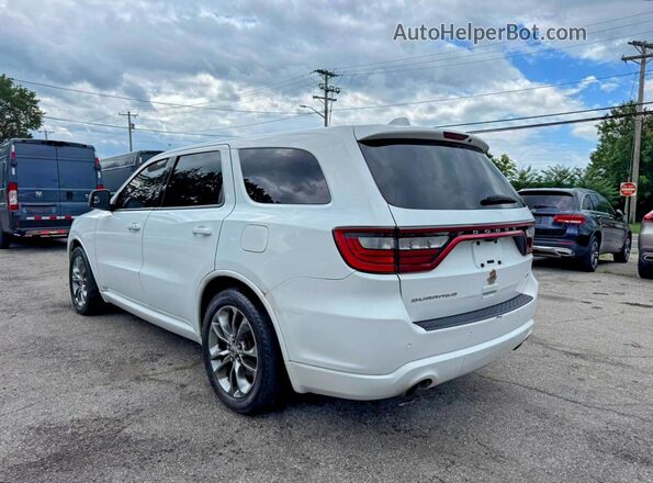 1C4RDHDG1KC650507 2019 DODGE DURANGO White უკანა მარჯვენა