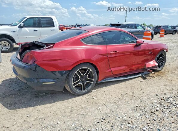 1FA6P8CFXJ5128390 2018 FORD MUSTANG Red Առջևի աջ