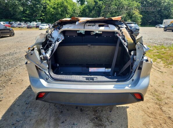 5TDKDRBH8RS550769 2024 TOYOTA HIGHLANDER Silver წინა სალონის ხედი