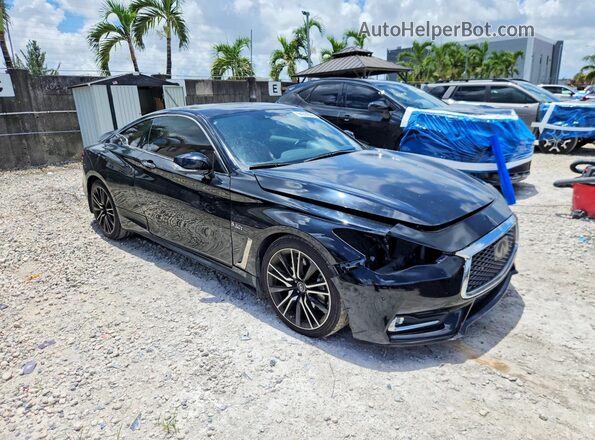 JN1EV7EL8HM552968 2017 INFINITI Q60 Black Դիմացի տեսք