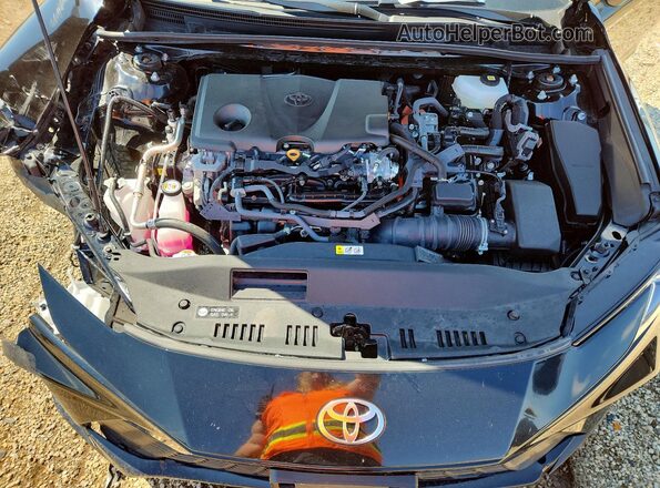 4T1DAACK6SU155886 2025 TOYOTA CAMRY Black Widok komory silnika