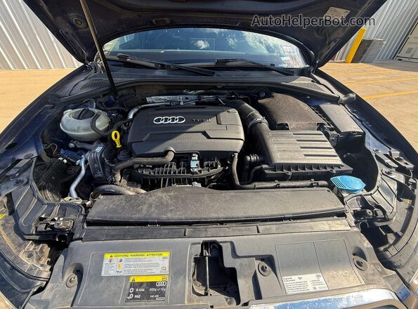 WAUA7GFF8G1019143 2016 AUDI A3 Blue Dashboard view