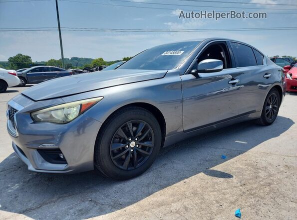 JN1CV7AR8KM350074 2019 INFINITI Q50 Silver Հետևի ձախ