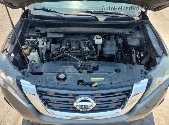 5N1DR2MN4JC611184 2018 NISSAN PATHFINDER Silver VIN sticker view