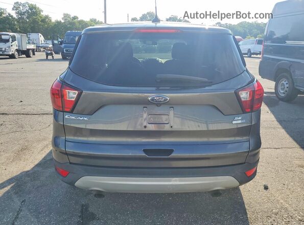 1FMCU9GD8KUB98896 2019 FORD ESCAPE Charcoal Widok wnętrza z przodu