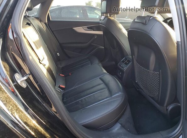 WAUANAF40HN007631 2017 AUDI A4 Black Вид задньої частини салону