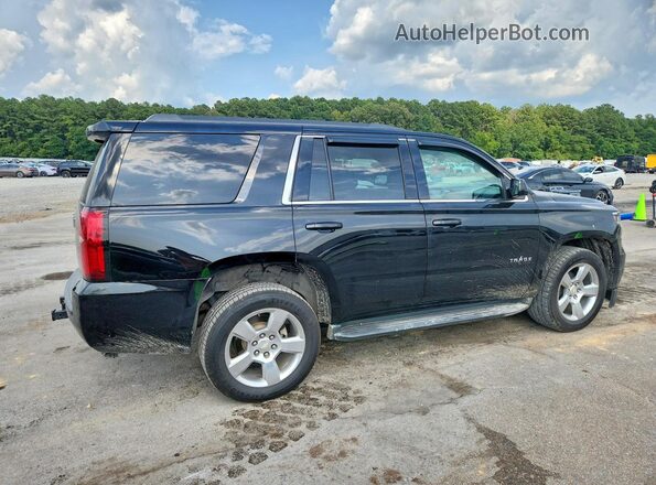 1GNSCAKC7JR185360 2018 CHEVROLET TAHOE Black Delantero derecho