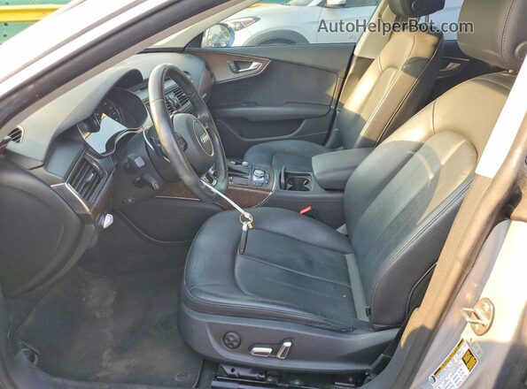 WAUWGAFC6GN003542 2016 AUDI A7 Серебряный Вид панели приборов