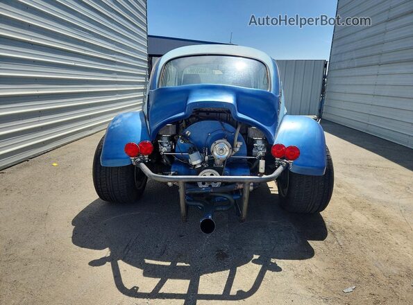 112225826 1972 VOLKSWAGEN BEETLE Синий Вид салона спереди