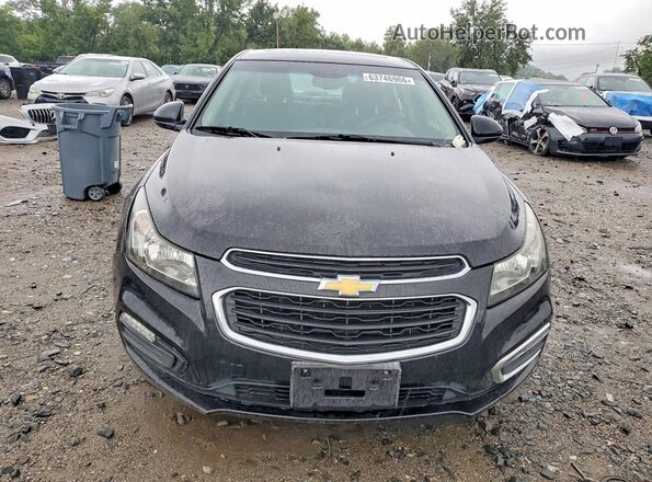 1G1PE5SB5G7227321 2016 CHEVROLET CRUZE Black Հետևի տեսք