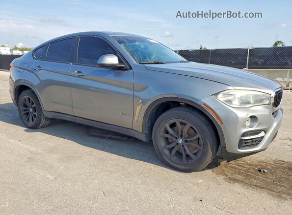 5UXKU0C52G0F92954 2016 BMW X6 Gray Вид спереду