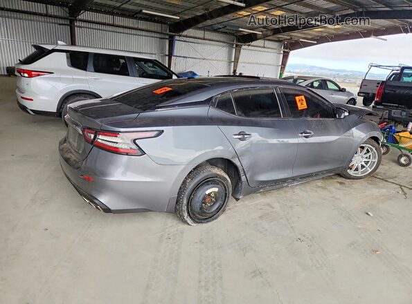1N4AA6AV5KC383679 2019 NISSAN MAXIMA Серый Передняя правая четверть