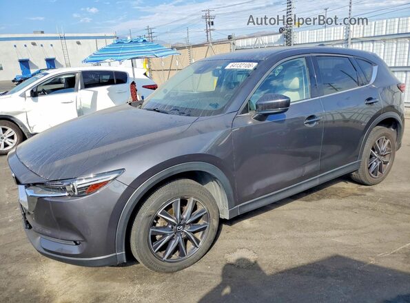 JM3KFBDL0H0222497 2017 MAZDA CX-5 Gray უკანა მარცხენა