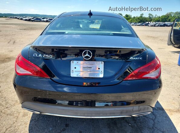 WDDSJ4GB4HN423527 2017 MERCEDES-BENZ CLA-CLASS Black Widok wnętrza z przodu