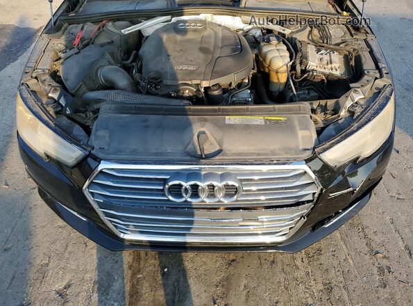 WAUANAF40HN007631 2017 AUDI A4 Black Вид підкапотного простору