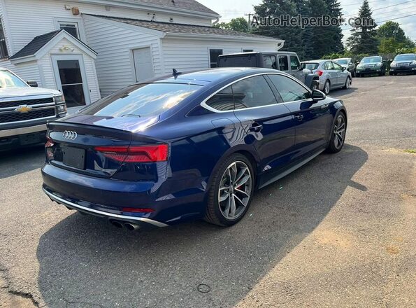 WAUC4CF55JA011381 2018 AUDI OTHER Blue Przód prawy