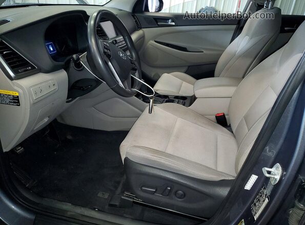 KM8J3CA22JU690014 2018 HYUNDAI TUCSON Gray Вид панелі приладів