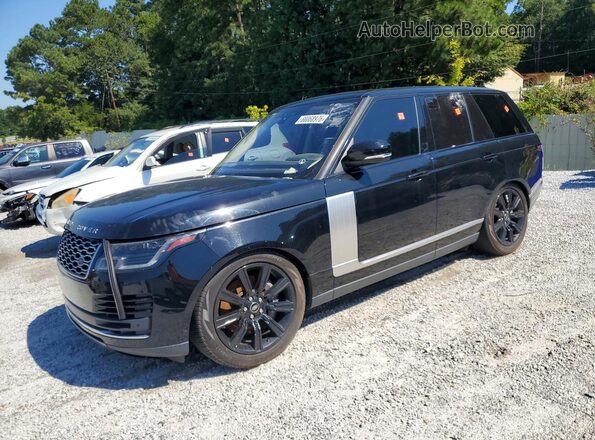 SALGS2SV2KA557639 2019 LAND ROVER RANGE ROVER Black Rear left