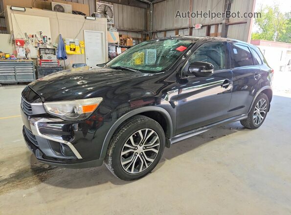JA4AP3AU1GZ062638 2016 MITSUBISHI OUTLANDER Black Задня ліва чверть