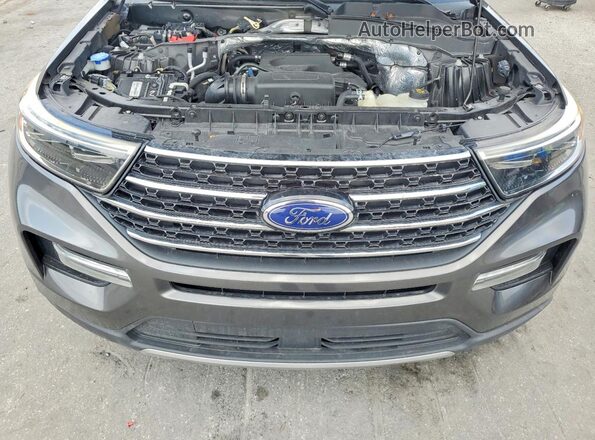 1FMSK7DH6LGA76986 2020 FORD EXPLORER Gray VIN კოდის სტიკერის ხედი