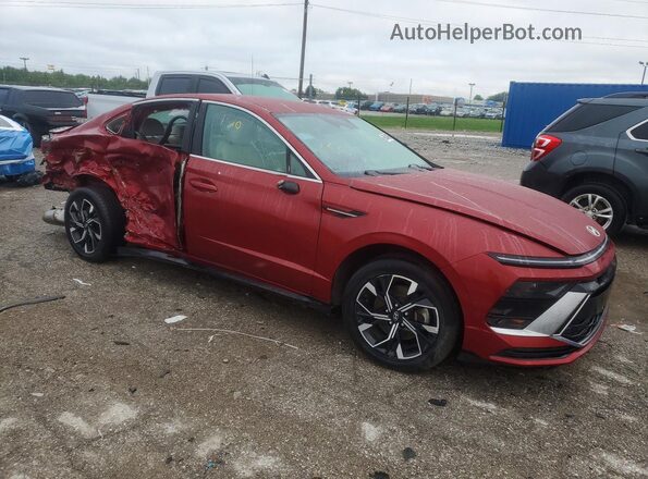KMHL64JA1SA436987 2025 HYUNDAI SONATA Red Դիմացի տեսք