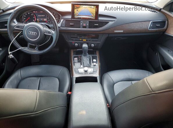 WAUWGAFC6GN003542 2016 AUDI A7 Серебряный Вид щитка приборов