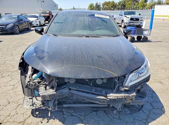 1HGCR2F55GA175769 2016 HONDA ACCORD Black Vista trasera