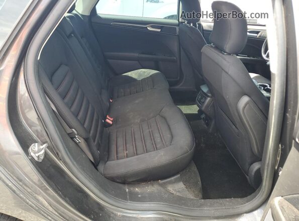 3FA6P0LU2GR204013 2016 FORD FUSION Silver Rear interior view