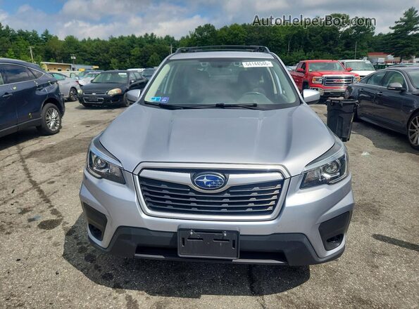 JF2SKAGC9LH473556 2020 SUBARU FORESTER Silver უკანა ხედი