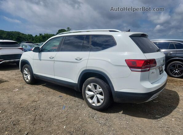 1V2KR2CA6JC566810 2018 VOLKSWAGEN ATLAS White Trasero derecho