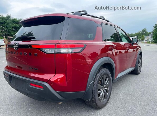 5N1DR3BC1PC270357 2023 NISSAN PATHFINDER Red Przód prawy