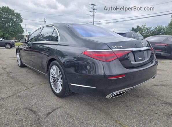 W1K6G7GB0MA042146 2021 MERCEDES-BENZ S Угольный Передняя правая четверть