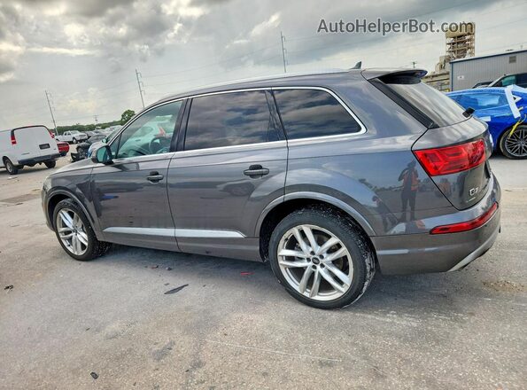 WA1VAAF78JD054762 2018 AUDI Q7 Gray უკანა მარჯვენა