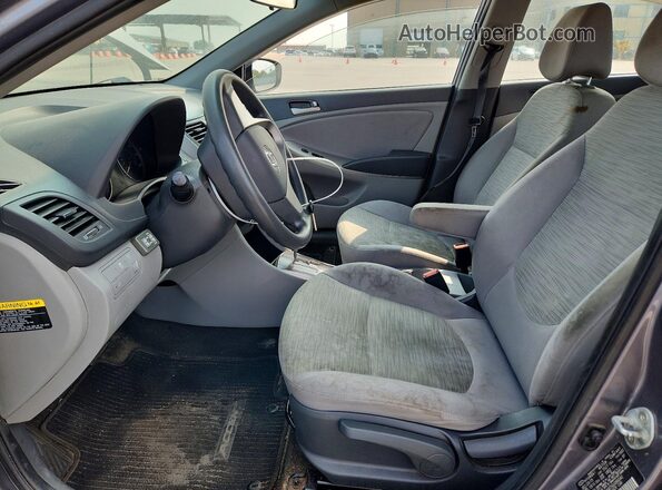 KMHCT4AE5GU086040 2016 HYUNDAI ACCENT Gray Vista del salpicadero