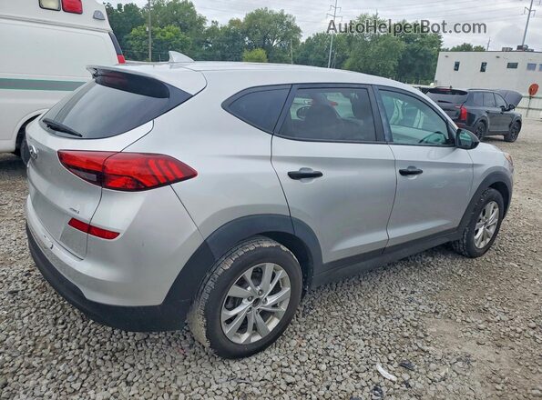 KM8J2CA47KU896659 2019 HYUNDAI TUCSON Серебряный Передняя правая четверть