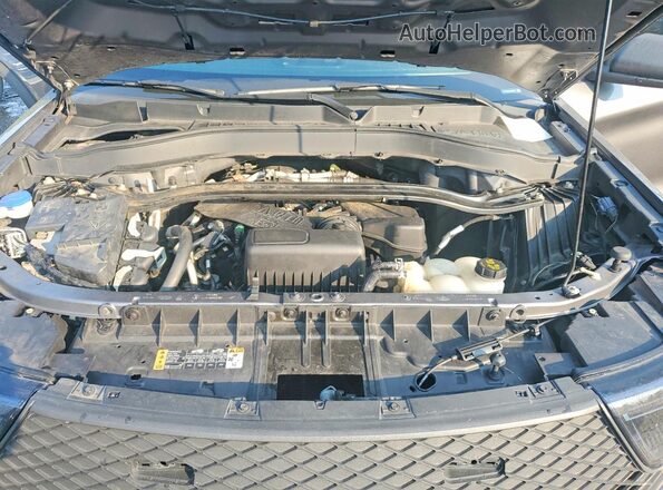 1FM5K8AB3LGC95228 2020 FORD EXPLORER Gray Widok naklejki z numerem VIN